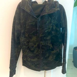 lululemon camo scuba hoodie